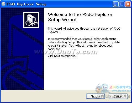 P3dO Explorer