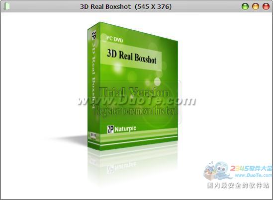 3D Real Boxshot
