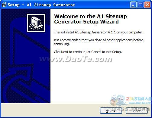 A1 Sitemap Generator