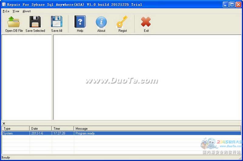 Repair for Sybase SQL Anywhere(Sybaseݿ޸)