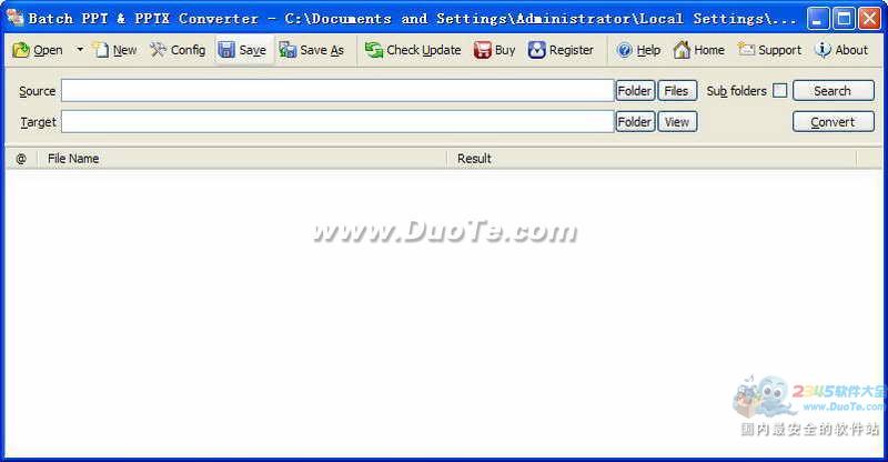 Batch PPTX TO PPT Converter