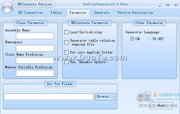 Nhibernate(ORMCodeGenerator)