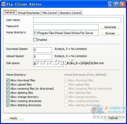 Home Ftp Server(ͥFTP)