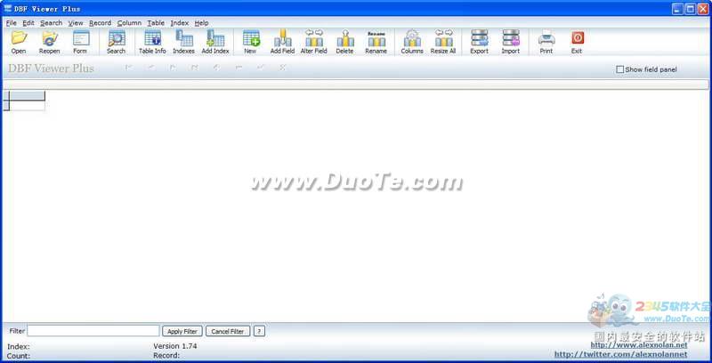 DBF Viewer Plus (dbfĶ)