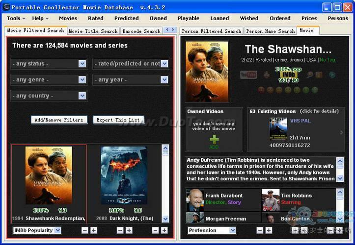 Portable Coollector Movie Database(ý)
