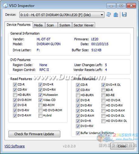 VSO Inspector