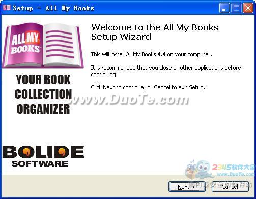 All My Books