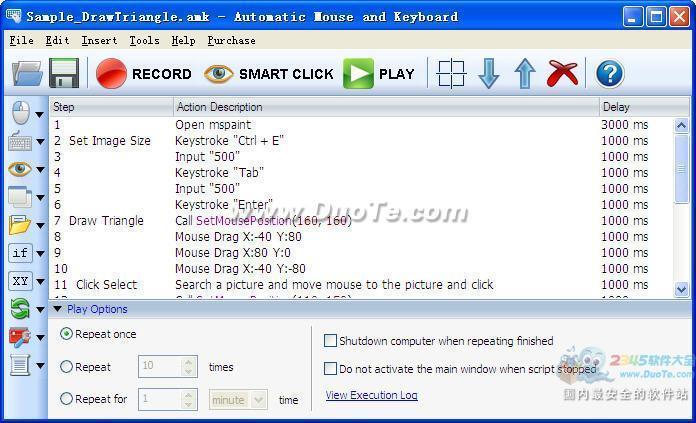 Automatic Mouse and Keyboard