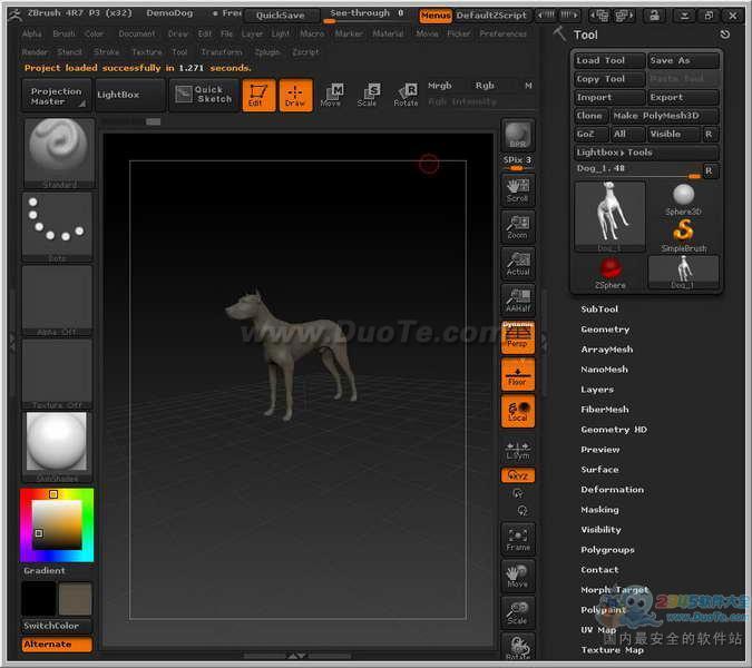 ZBrush 4R7άֵ̻滭