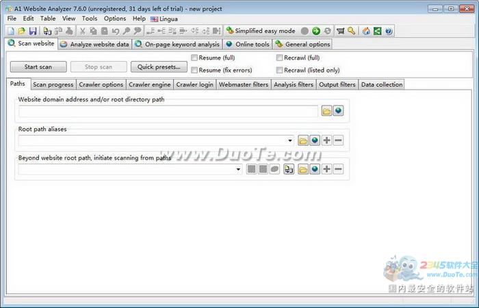 A1 Website Analyzer