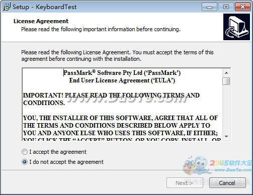 PassMark KeyboardTest(̼) V3.2.3 İ