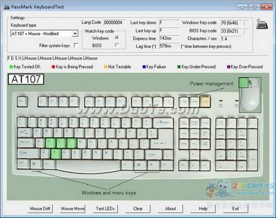 PassMark KeyboardTest(̼)