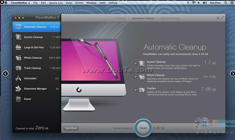CleanMyMac (Mac) V3.9.6