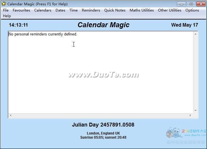 Calendar Magic(ħ)