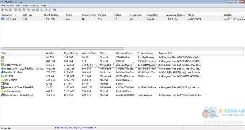 MultiMonitorTool(ʾӹ)