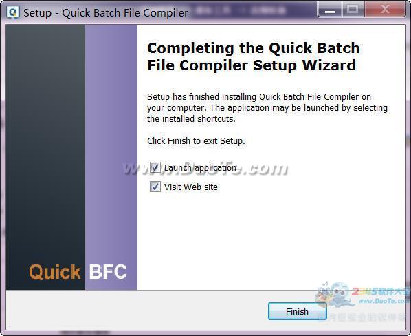 Quick Batch File Compiler