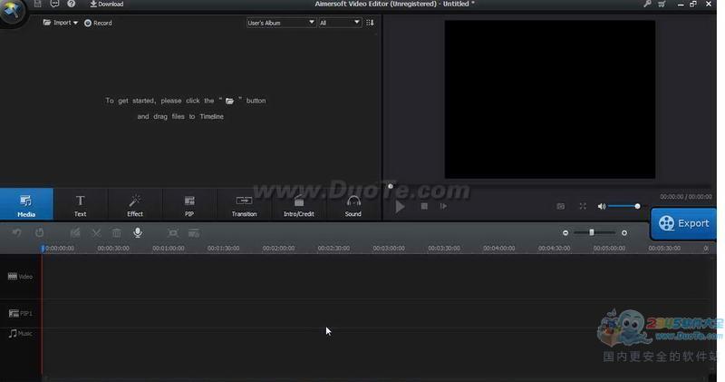 Aimersoft Video EditorƵ༭MV
