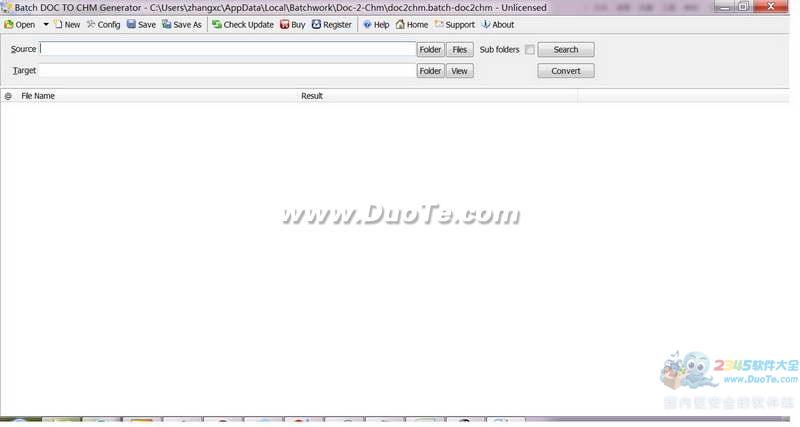 Batch DOC TO CHM Generator(docתchm)