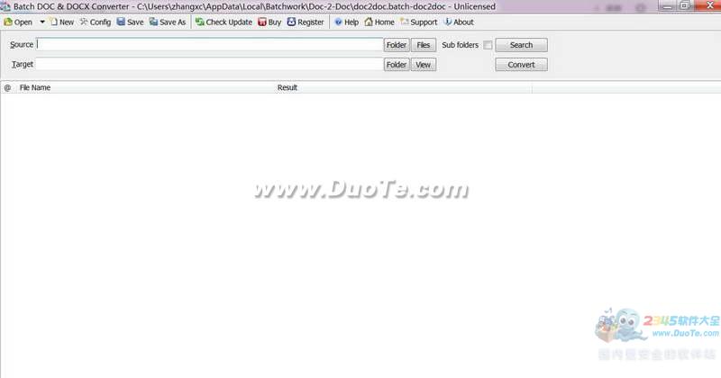 Batch DOC and DOCX ConverterDOCתDOCXߣ