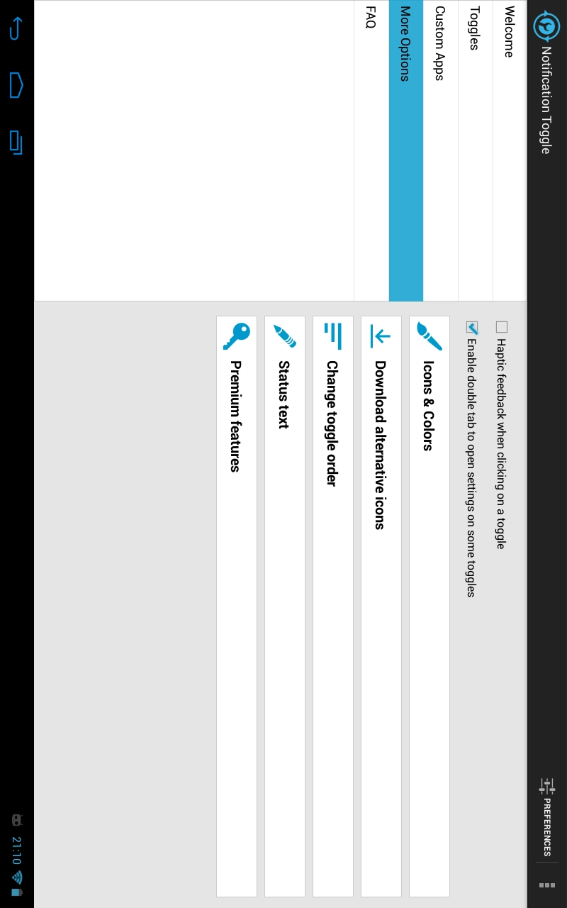 Notification Toggle