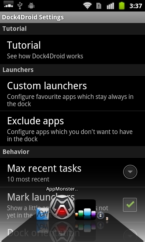 macӦ Dock4Droid