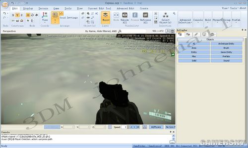 《孤岛危机2》Sandbox3大厨版图文教程：简单的物品放置与添加敌人