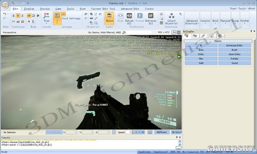 《孤岛危机2》Sandbox3大厨版图文教程：简单的物品放置与添加敌人