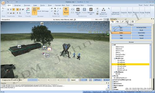 《孤岛危机2》Sandbox3大厨版图文教程：简单的物品放置与添加敌人