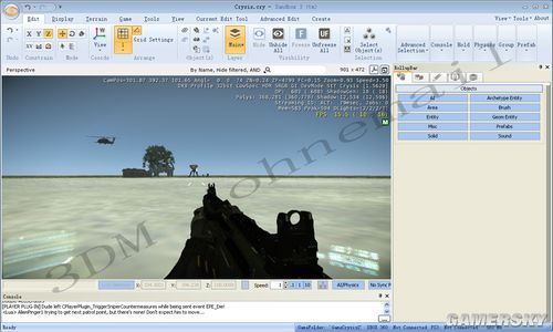《孤岛危机2》Sandbox3大厨版图文教程：简单的物品放置与添加敌人
