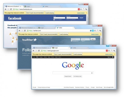 Chrome ʾȫݵʾ