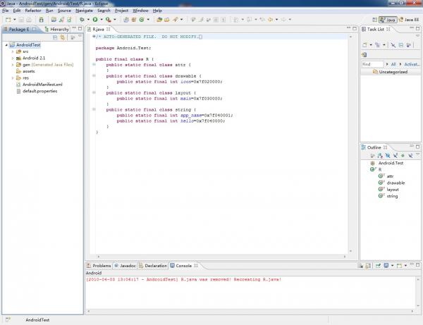 Androidjdk+eclip+android sdk