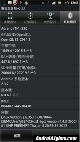 Xperia S lt26i