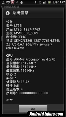 Xperia S lt26i