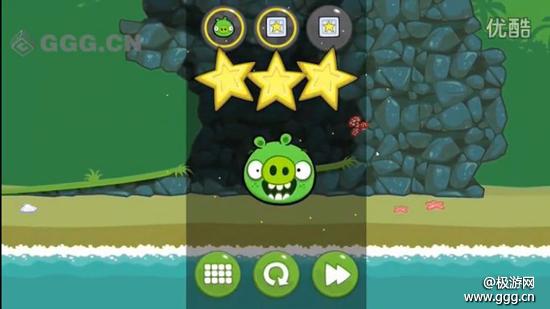 《捣蛋猪BadPiggies》十三关三星攻略