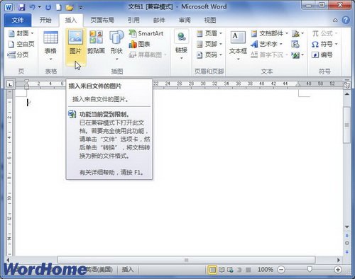 Word2010ĵвɸµͼƬ