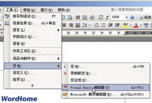 Word2003ΪVBAĿ֤ǩ