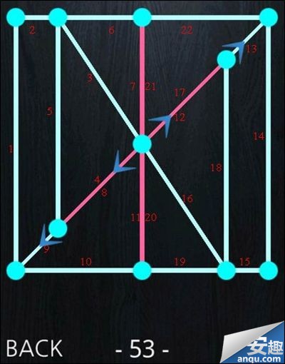 《一笔画》51-60关完整通过攻略