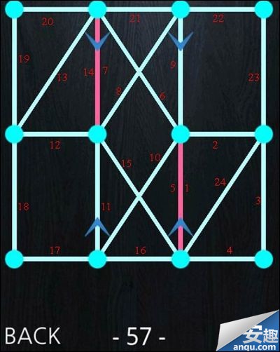 《一笔画》51-60关完整通过攻略