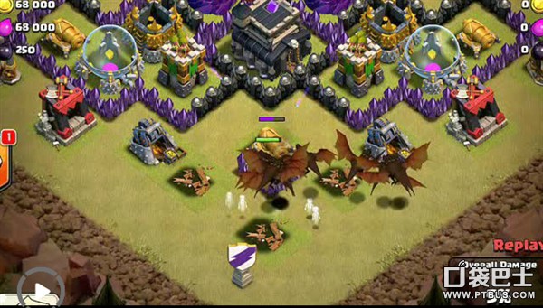 部落冲突(Clash of Clans)COC手残慎用飞龙流