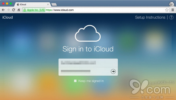 δ iCloud ϵ