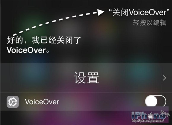 iPhone5 VoiceOverزô