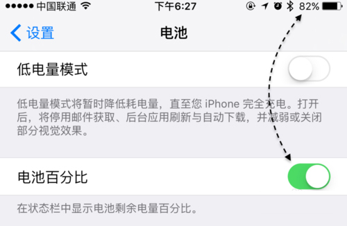 iPhoneΰٷֱʾ