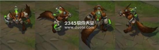LOL狼人重做上线后皮肤特效改动_有特效的皮肤是哪几款