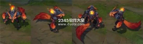 LOL狼人重做上线后皮肤特效改动_有特效的皮肤是哪几款